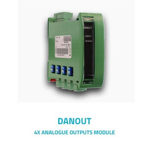 Mô đun phụ kiện mở rộng tính hiệu điện áp và dòng điện DIVIT, DANOUT Mô đun phụ kiện mở rộng DANOUT