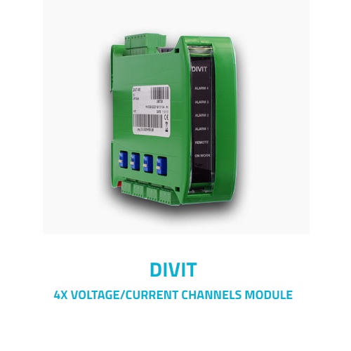Mô đun phụ kiện mở rộng tính hiệu điện áp và dòng điện DIVIT, DANOUT Mô đun phụ kiện mở rộng DIVIT