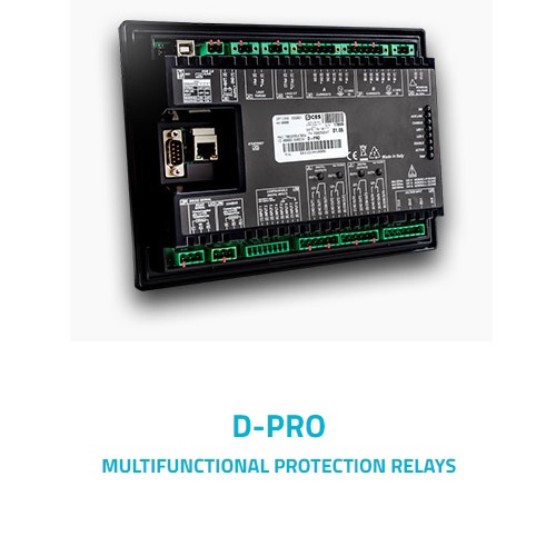 Hình nền D Pro Rơ le bảo vệ đa chức năng cho máy phát điện D-Pro Mecc Alte
