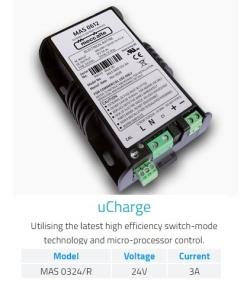 Bộ sạc bình ắc quy 24V Ucharge 24V 3A