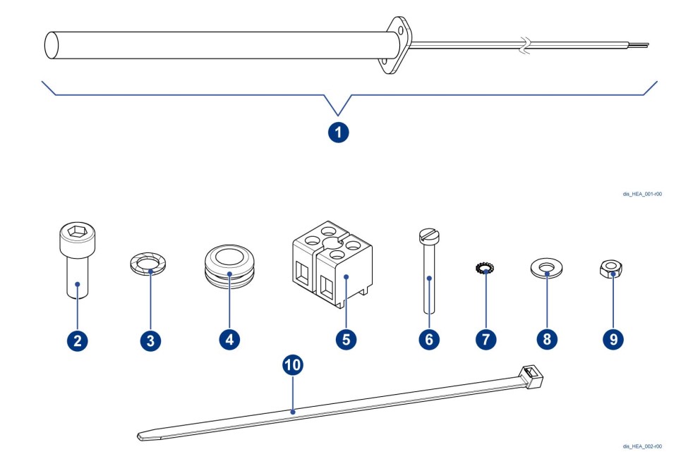 Phụ tùng thích ứng với môi trường: cấp độ bảo vệ chống sét , sóng vô tuyến điện, lớp cách nhiệt Phụ tùng máy Sưởi Chống Ngưng Tụ, cấp độ bảo vệ chống sét