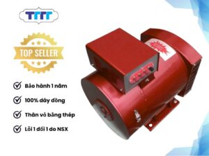 Nguyên lý hoạt động và cấu tạo tạo ra điện năng ổn định của củ phát điện 1 pha TTTT